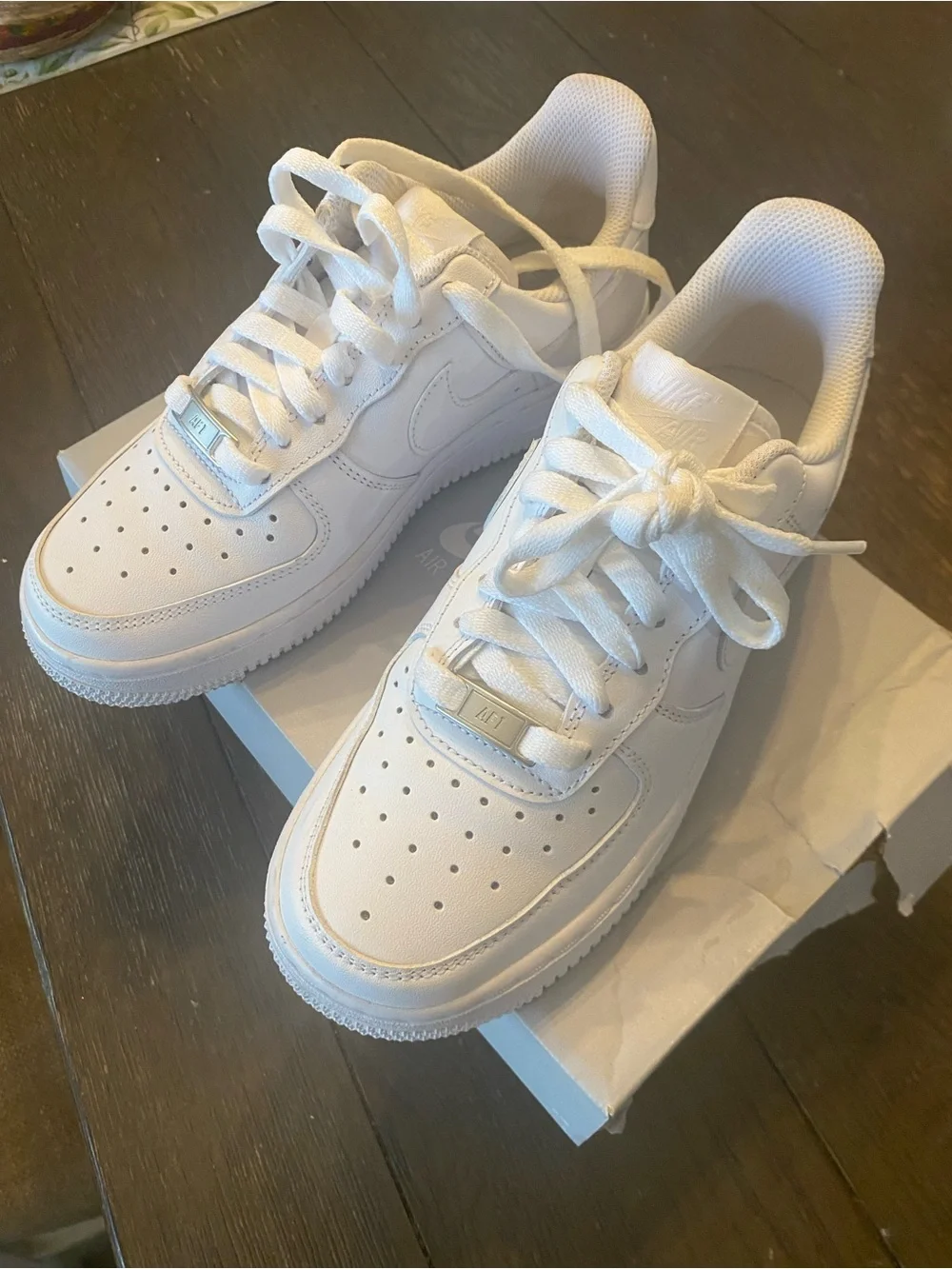 Nike Womens White Low-Top Sneakers